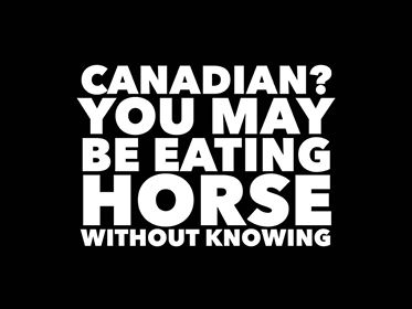 YOU MAY BE EATING HORSE MEAT WITHOUT KNOWING