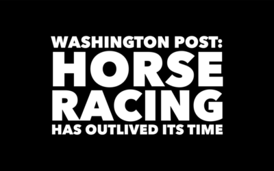 HORSE RACING HAS OUTLIVED ITS TIME