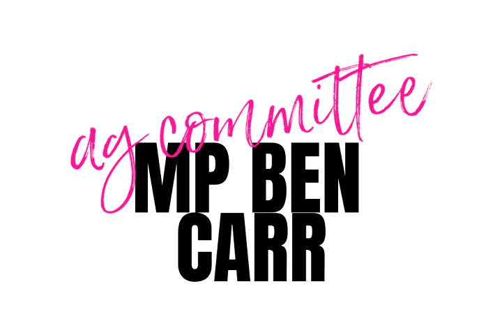 VIDEO: MP BEN CARR BILL C-355