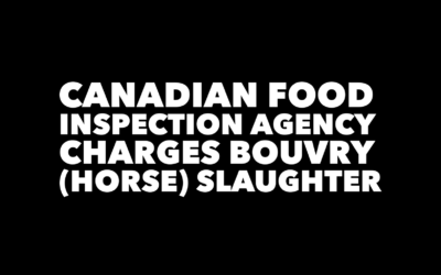 CANADIAN FOOD INSPECTION AGENCY CHARGES BOUVRY